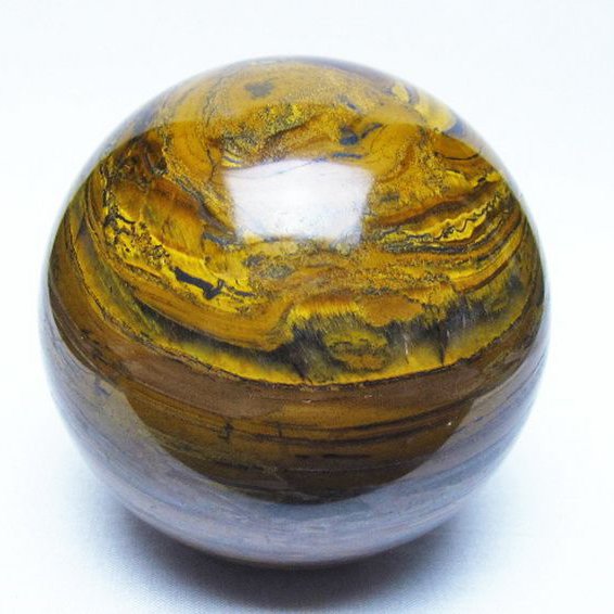 1.2Kg アイアンタイガーアイ 丸玉 90mm [t671-6562]