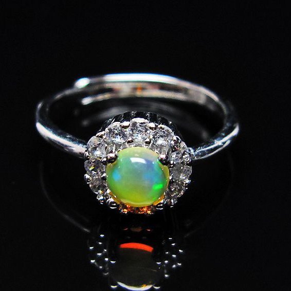 プレシャスオパール 指輪 (15号) [t674-2561]