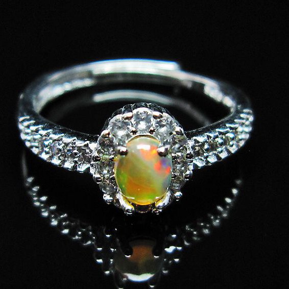 プレシャスオパール 指輪 (17号)[T674-2812]