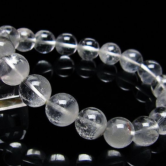 ガーデン水晶ファントム ブレスレット 11mm [T676-1376]
