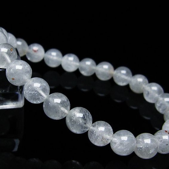 ガーデン水晶ファントム ブレスレット 7mm [t676-1513]