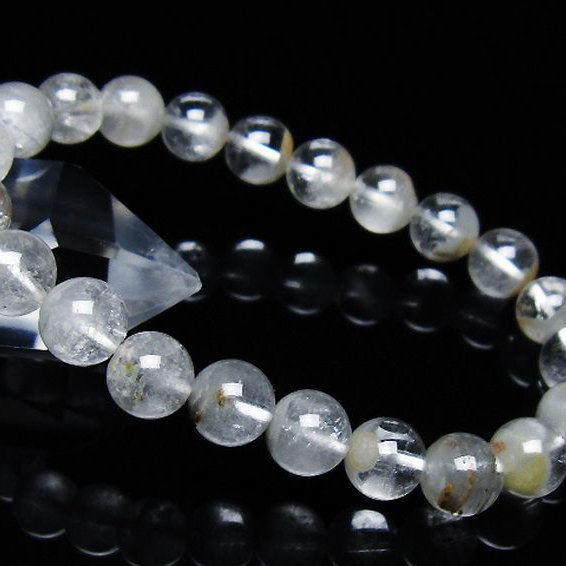 ガーデン水晶ファントム ブレスレット 9mm [T676-1734]