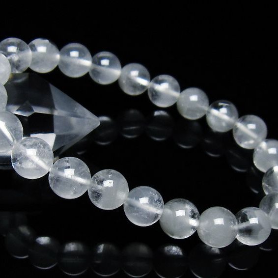 ガーデン水晶ファントム ブレスレット 9mm [t676-1807]