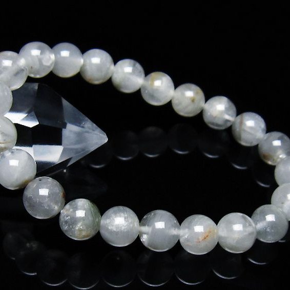 ガーデン水晶ファントム ブレスレット 9mm [t676-1830]