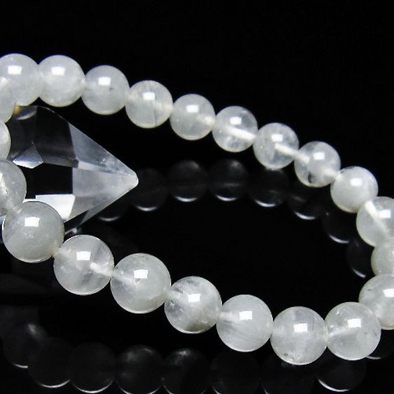 ガーデン水晶ファントム ブレスレット 9mm [t676-2117]