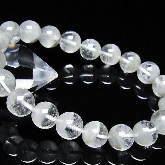 ガーデン水晶ファントム ブレスレット 10mm [t676-2159]