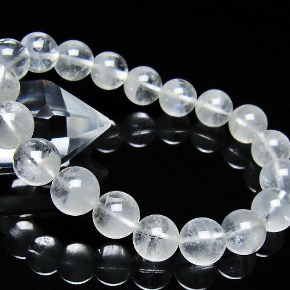 ガーデン水晶ファントム ブレスレット 11mm [t676-2165]
