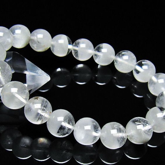 ガーデン水晶ファントム ブレスレット 11mm [t676-2172]