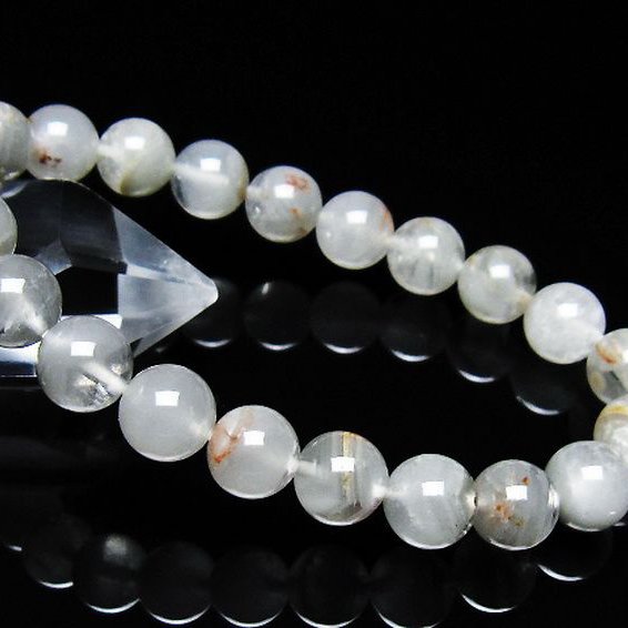 ガーデン水晶ファントム ブレスレット 9mm [t676-2205]