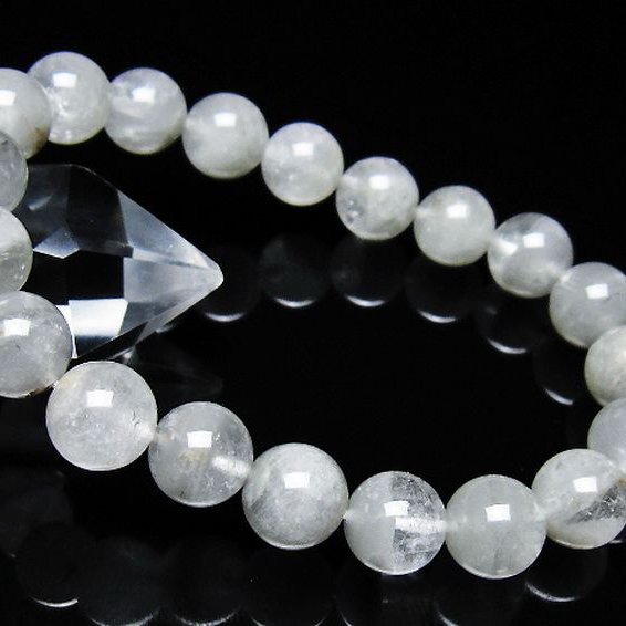 ガーデン水晶ファントム ブレスレット 10mm [t676-2280]