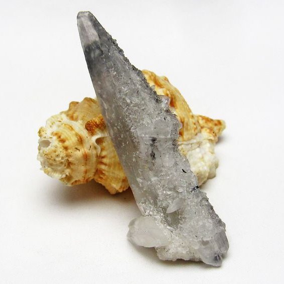 スティブナイトインクォーツ レーザークリスタル アメリカ産 [T679-1205]