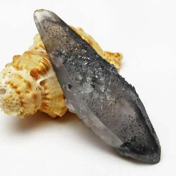 スティブナイトインクォーツ レーザークリスタル アメリカ産 [T679-1208]