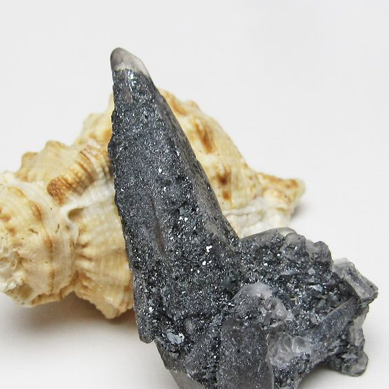 スティブナイトインクォーツ レーザークリスタル アメリカ産 [T679-1212]