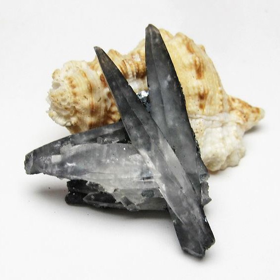 スティブナイトインクォーツ レーザークリスタル アメリカ産 [T679-1261]