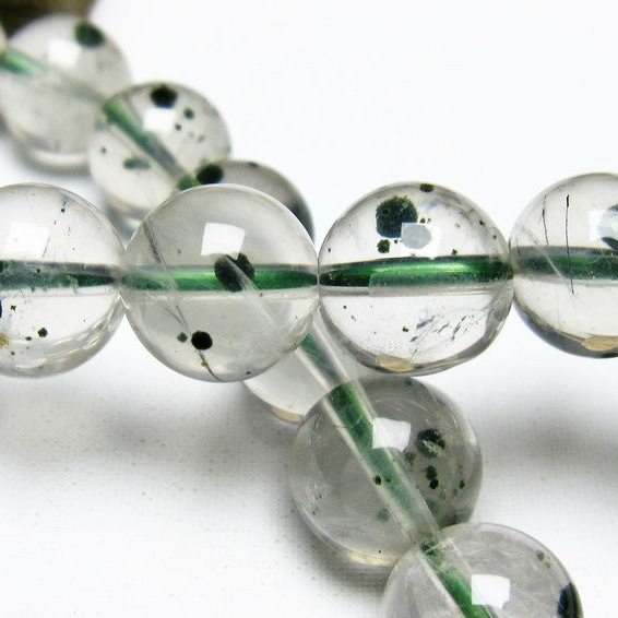 メタモルフォーゼス 緑針入り  ブレスレット 10mm [T682-185]