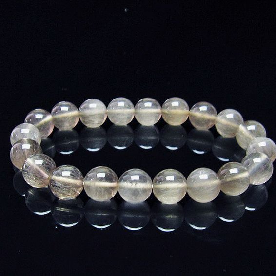 キャッツアイプラチナルチル ブレスレット 10mm [T684-3135]