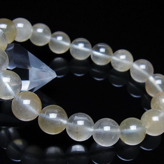 キャッツアイプラチナルチル ブレスレット 10mm [t684-3430]
