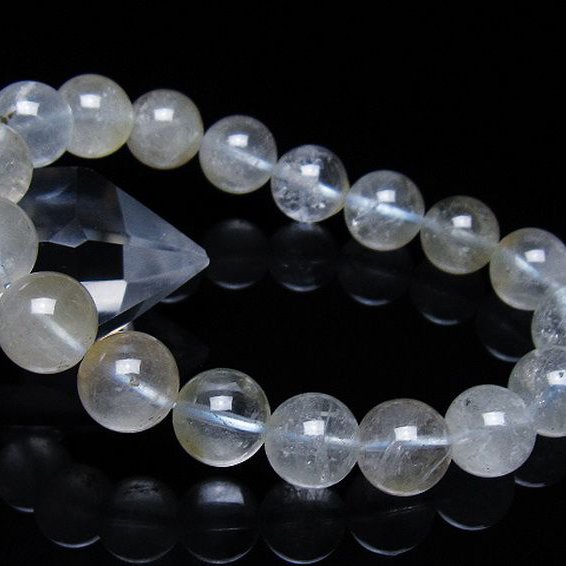 キャッツアイプラチナルチル ブレスレット 11mm [t684-3442]