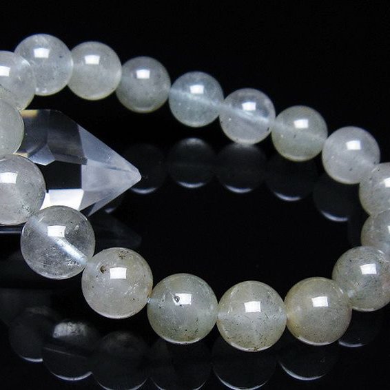 キャッツアイプラチナルチル ブレスレット 12mm [t684-3479]