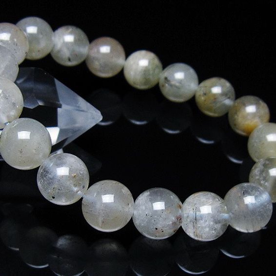 キャッツアイプラチナルチル ブレスレット 11mm [t684-3507]