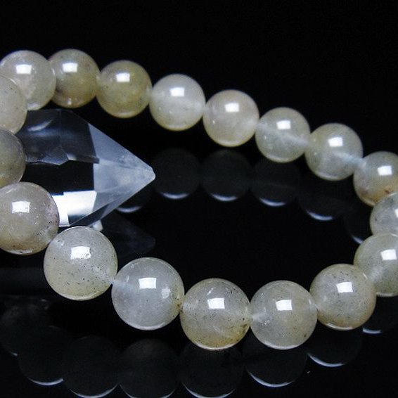 キャッツアイプラチナルチル ブレスレット 11mm [t684-3522]