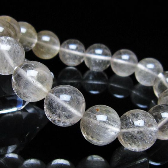 キャッツアイプラチナルチル ブレスレット 13mm [t684-3557]