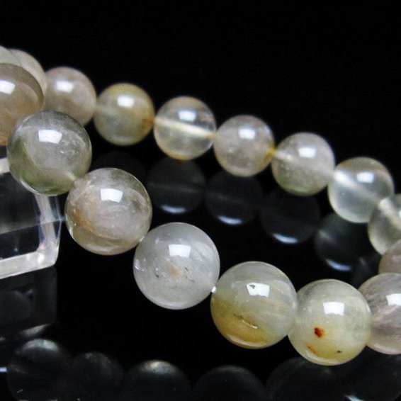 キャッツアイプラチナルチル ブレスレット 12mm [t684-3575]
