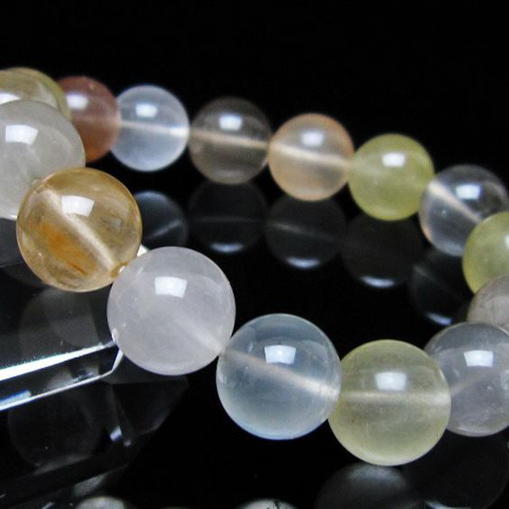 キャッツアイプラチナルチル ブレスレット 13mm [t684-3602]