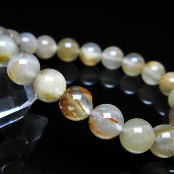 キャッツアイプラチナルチル ブレスレット 9mm [t684-3608]