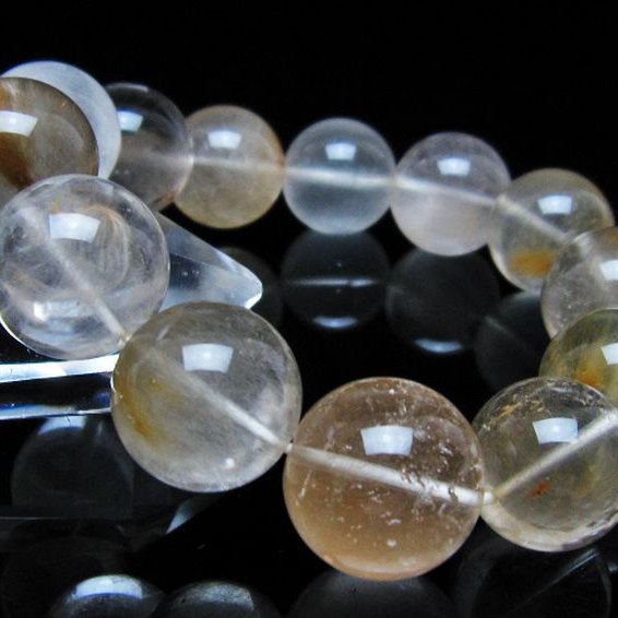 キャッツアイプラチナルチル ブレスレット 16mm [t684-3632]