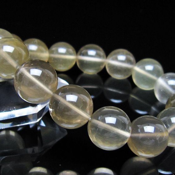 キャッツアイプラチナルチル ブレスレット 14mm [t684-3641]