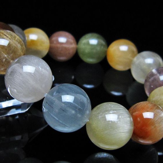 キャッツアイプラチナルチル ブレスレット 17mm [t684-3644]