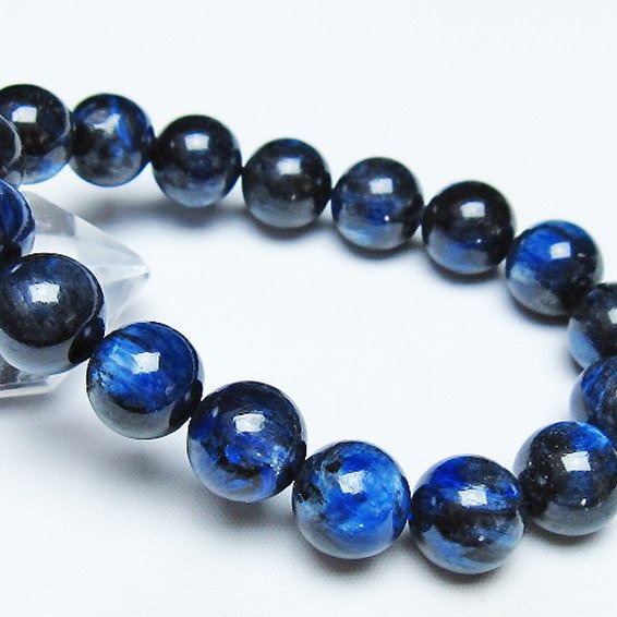 カイヤナイト ブレスレット 12mm [t69-6385]