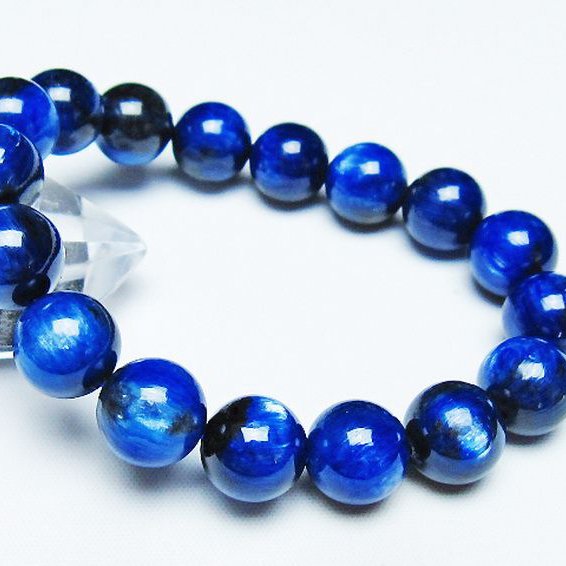 カイヤナイト ブレスレット 12mm [t69-6478]