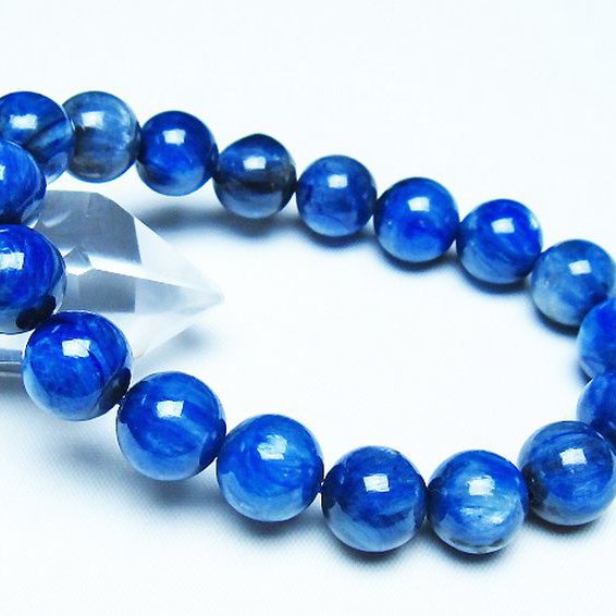 カイヤナイト ブレスレット 12mm [t69-6731]