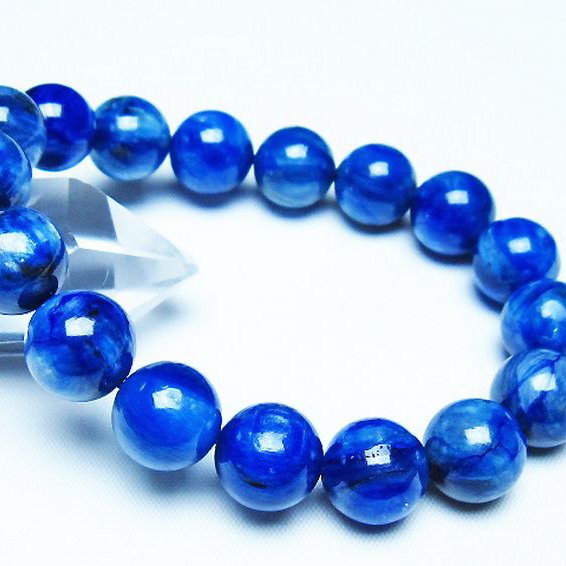 カイヤナイト ブレスレット 12mm [t69-6767]