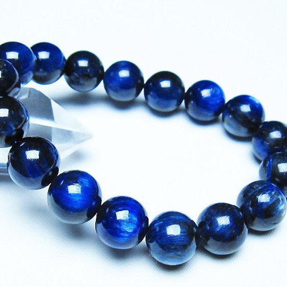 カイヤナイト ブレスレット 12mm [T69-6771]