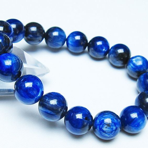 カイヤナイト ブレスレット 12mm [t69-6873]