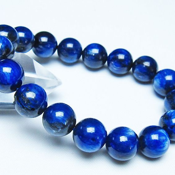 カイヤナイト ブレスレット 12mm [t69-6947]