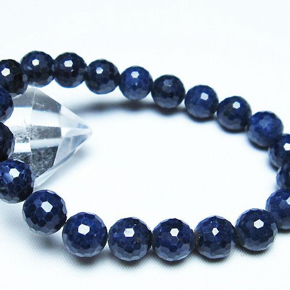 サファイア ブレスレット 9mm [T692-5829]