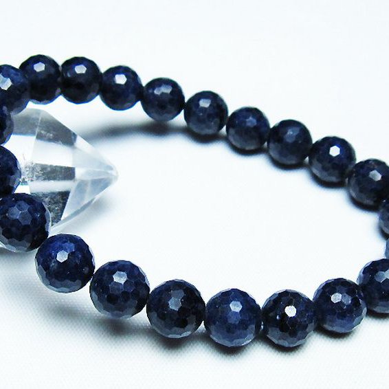 サファイア ブレスレット 9mm [t692-5885]