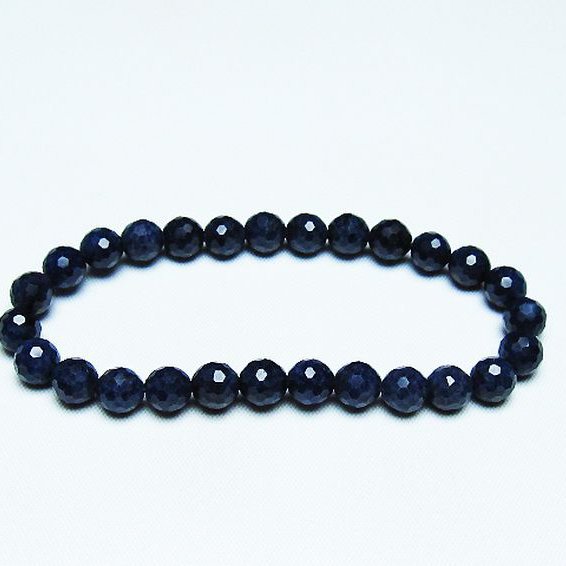 サファイア ブレスレット 7mm [T692-5897]