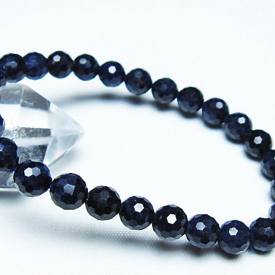 サファイア ブレスレット 7mm [T692-5924]