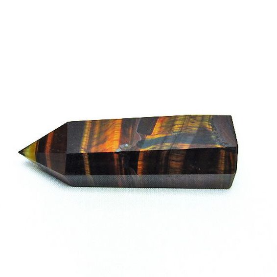 レッドタイガーアイ 赤虎目石 六角柱[T693-4490]