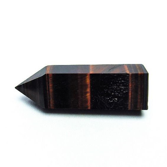 レッドタイガーアイ 赤虎目石  六角柱[T693-4495]