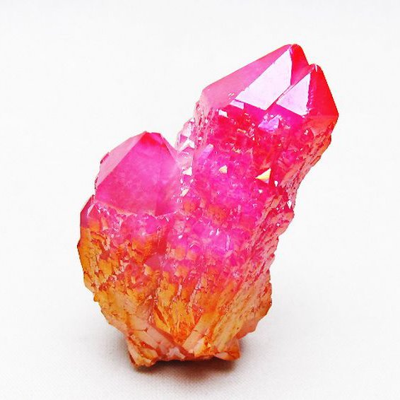 オーラ水晶 オーラクリスタル カテドラルライブラリー 原石(レインボー