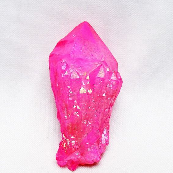 オーラ水晶 オーラクリスタル カテドラルライブラリー  原石 (ローズ)[T693-5035]