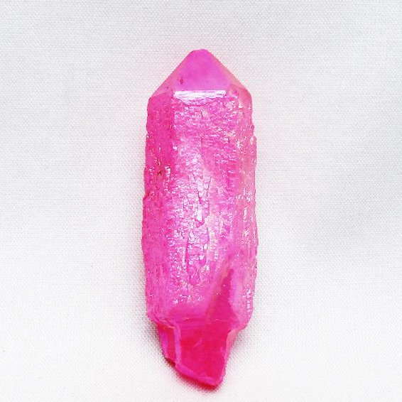 オーラ水晶 オーラクリスタル カテドラルライブラリー  原石 (ローズ)[T693-5039]
