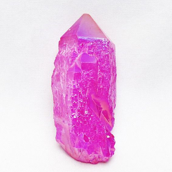 オーラ水晶 オーラクリスタル カテドラルライブラリー  原石 (ローズ)[T693-5042]