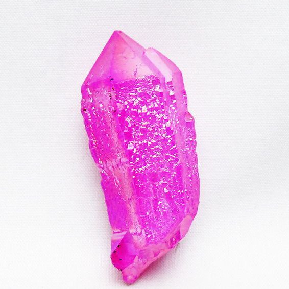 オーラ水晶 オーラクリスタル カテドラルライブラリー  原石 (ローズ)[T693-5052]